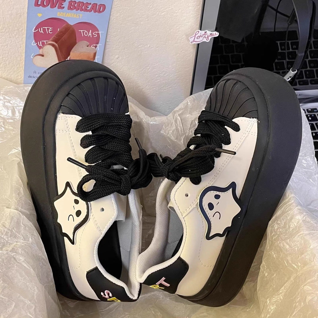 Damen Verspielte Sneakers mit einzigartigem Design und dicker Sohle Echo Archiv