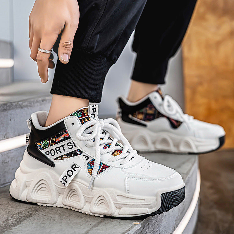 Damen Sportliche Sneakers mit bunten Designs und gepolsterter Sohle Echo Archiv