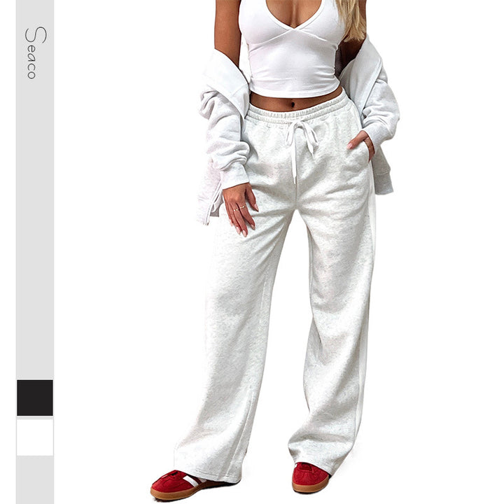 Damen Lässige Freizeithose mit seitlichen Streifen Echo Archiv