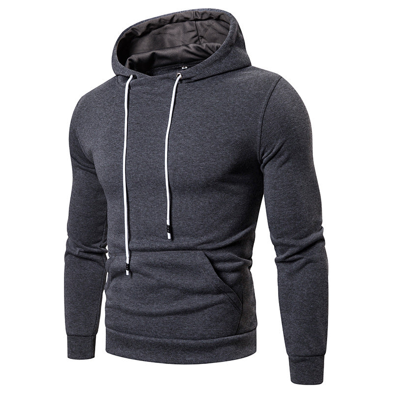 Herren Kapuzenpullover mit Kängurutasche und soften Baumwollmischung Echoarchiv
