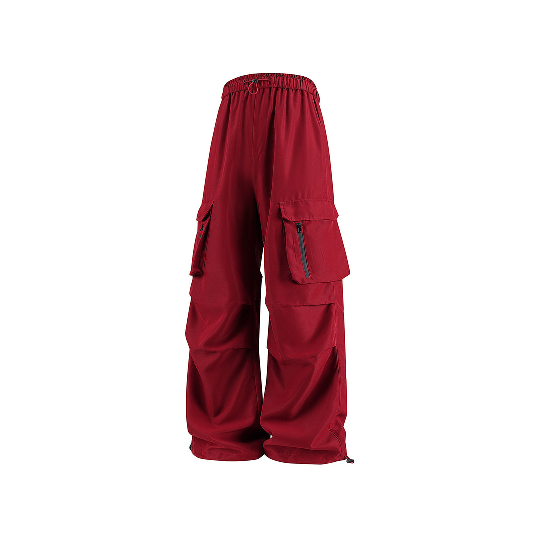 Herren Weite Tech‑Cargo‑Hose mit Elastikbund, Multifach‑Cargotaschen und Kordelabschluss Echo Archiv