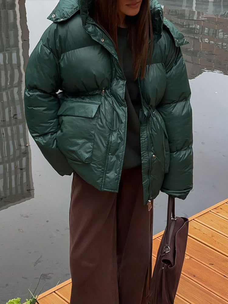 Damen modische Daunenjacke Echoarchiv