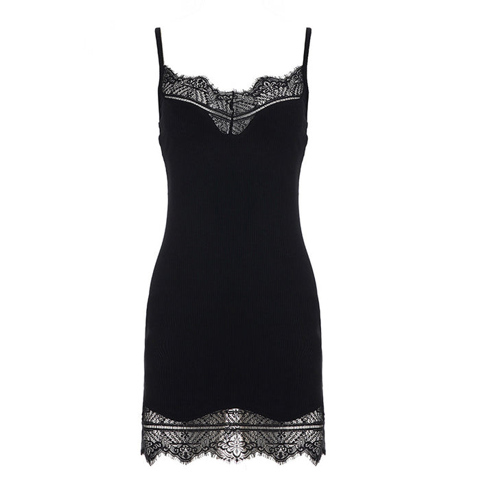 Damen Spitzen-Nachtkleid im figurbetonten Schnitt Echo Archiv