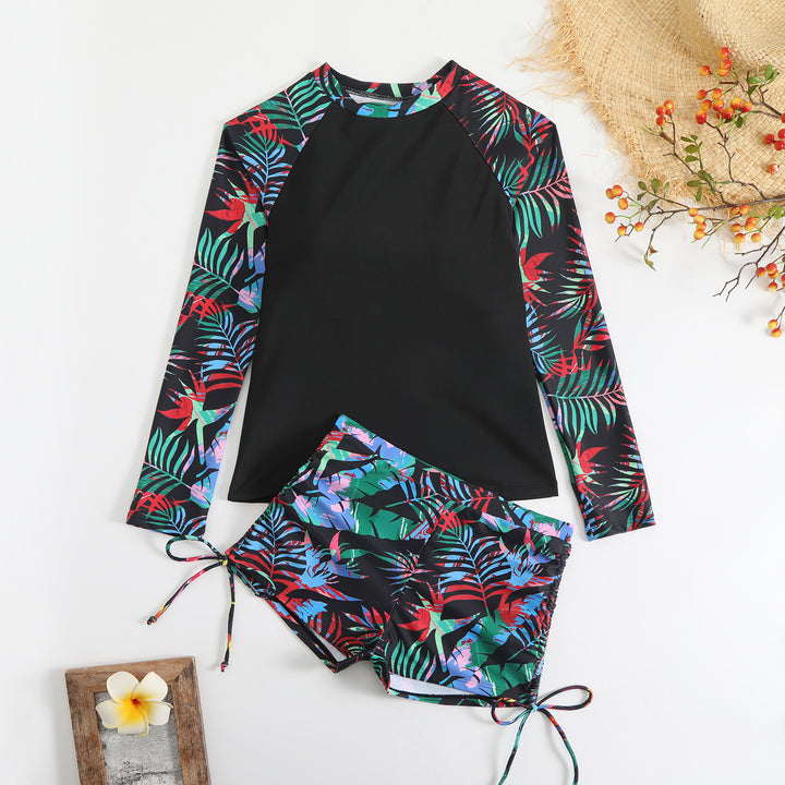 Damen UV-Schutz Rashguard mit Shorts Echo Archiv