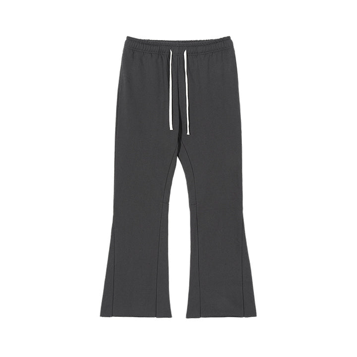 Damen Flared Sweathose mit weitem Bein, elastischem Bund und Kordelzug Echo Archiv