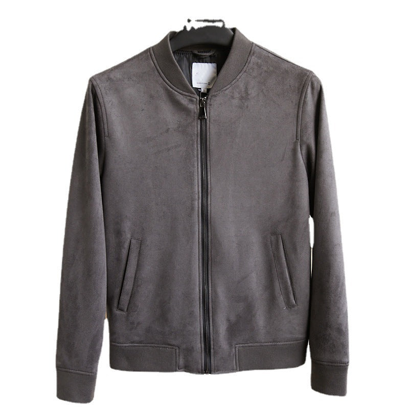 Herren elegante und bequeme Wildlederjacke – Taviero