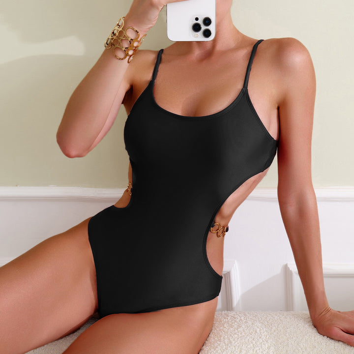 Damen Einteiler Badeanzug mit elegantem Cut-Out-Design Echo Archiv