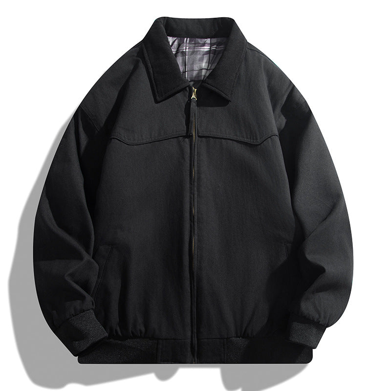Herren Casual Steppjacke mit Kragen Echo Archiv
