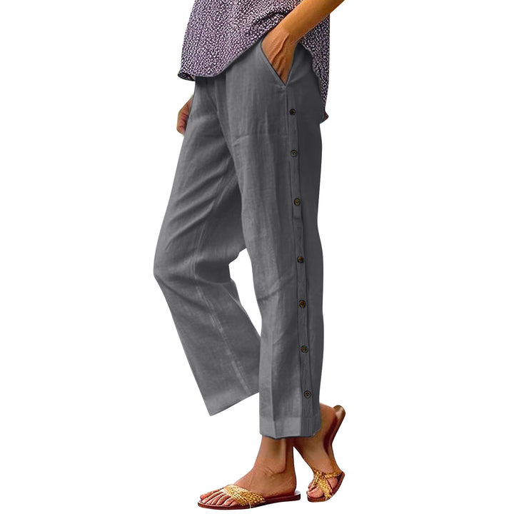 Damen Luftige Leinenhose Echo Archiv