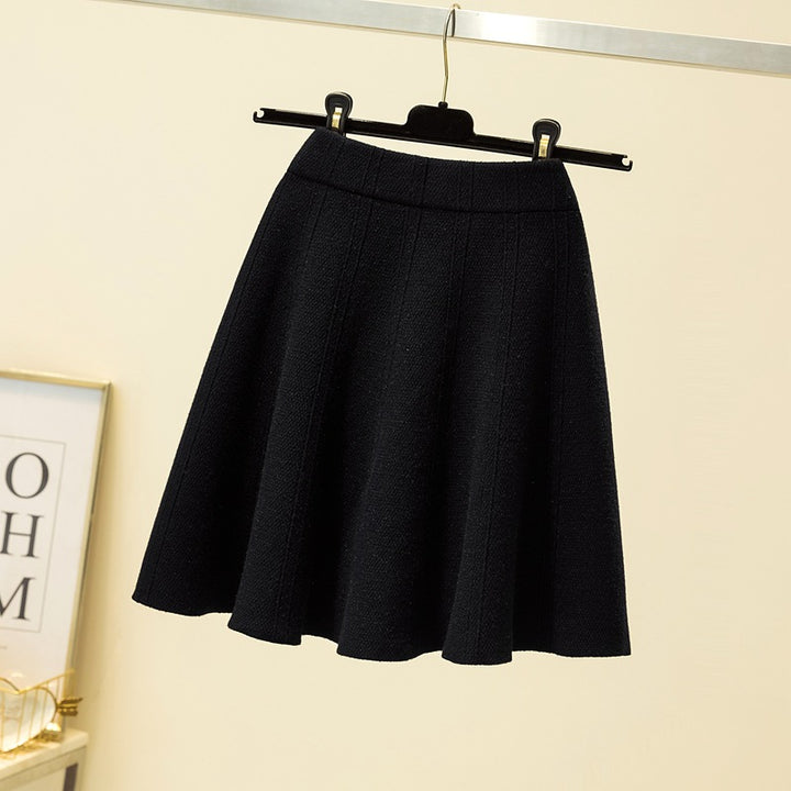 Damen Weit geschnittener, eleganter Midirock Echo Archiv