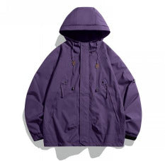 Herren Wasserabweisende Übergangsjacke mit Kapuze Echo Archiv
