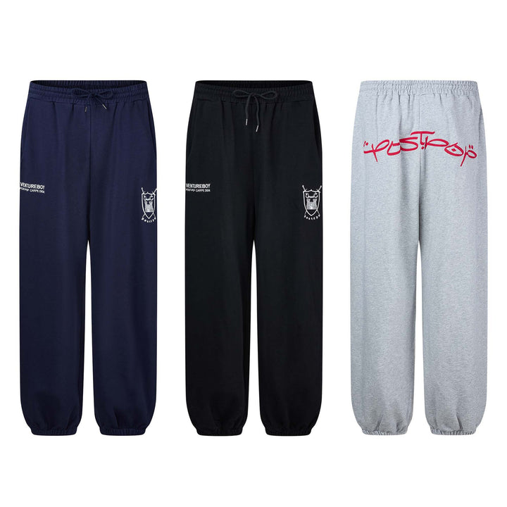 Damen Lounge-Jogginghose mit elastischem Bund, Kordelzug und gerafften Beinabschlüssen Echoarchiv