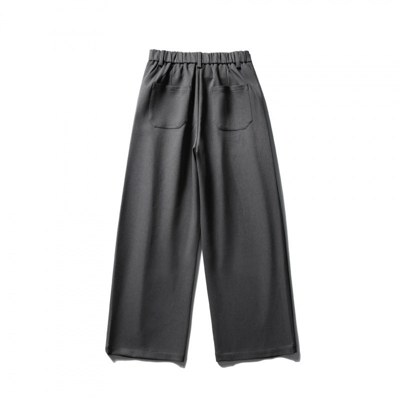 Damen Weite Highwaist-Hose mit Kellerfalten, Gürtelschlaufen und Cropped-Bein Echo Archiv