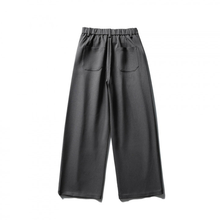 Damen Weite Highwaist-Hose mit Kellerfalten, Gürtelschlaufen und Cropped-Bein Echo Archiv