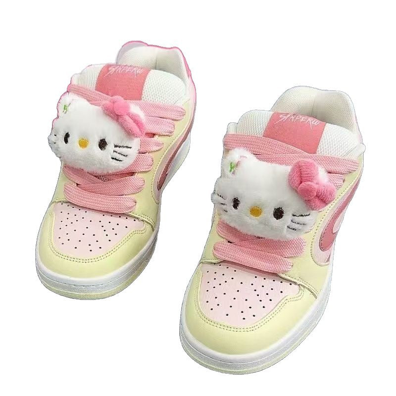 Damen Sportliche Sneakers mit niedlichem Tierdesign Echo Archiv