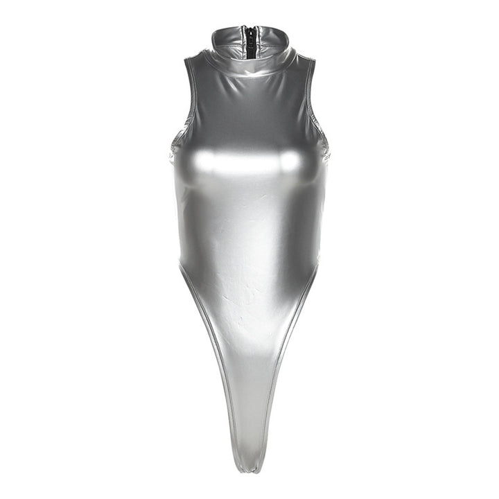 Damen Sportlicher Einteiler mit hohem Kragen Echo Archiv