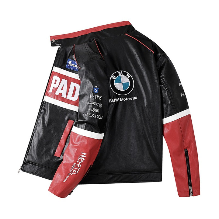 Herren Modische Bikerjacke mit sportlichen Akzenten Echo Archiv
