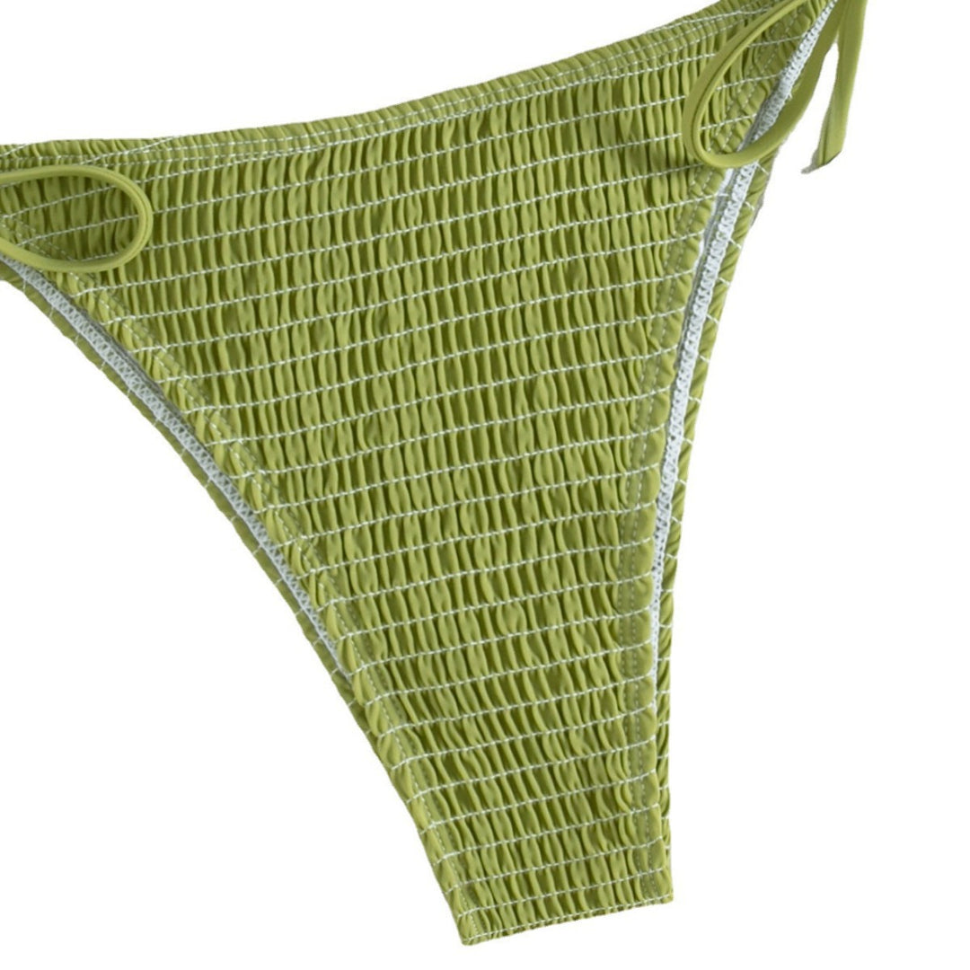 Damen Triangel-Bikini mit raffinierten Rüschendetails und verstellbaren Trägern Echo Archiv