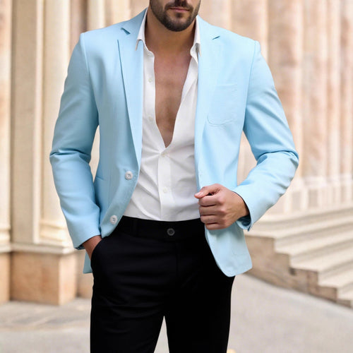 Herren eleganter Blazer mit modernem Schnitt Echoarchiv