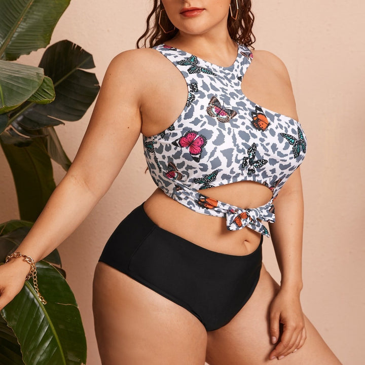 Damen Bikini-Set mit kreativem Cut-Out und eleganten Details Echo Archiv