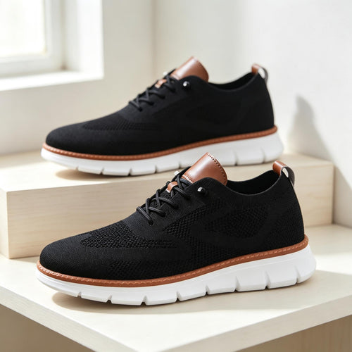Herren Atmungsaktive Sneakers mit flexibler Sohle Echoarchiv