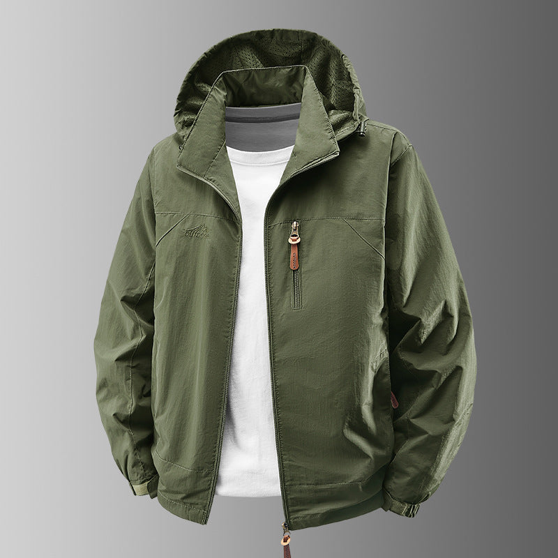Herren Leichte Waterproof Übergangsjacke Echo Archiv