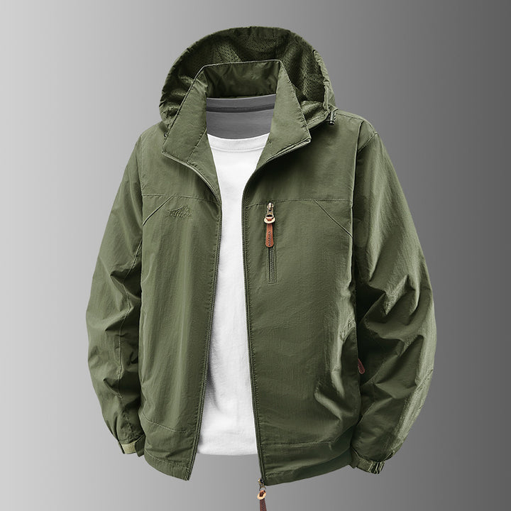 Herren Leichte Waterproof Übergangsjacke Echo Archiv