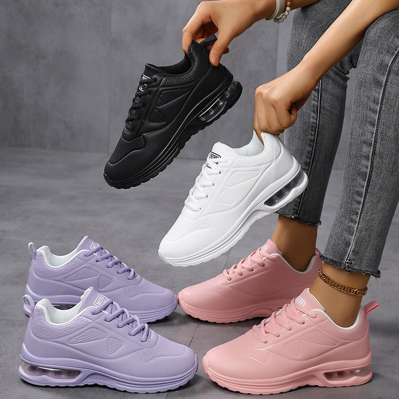 Damen nan leichte Sneaker mit Luftkissen-Zwischensohle und gepolstertem Fersenbereich Echo Archiv
