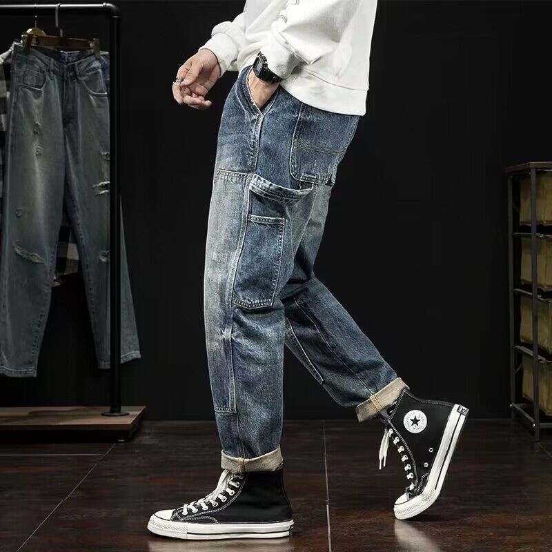 Herren Lässige Utility Jeans Echoarchiv