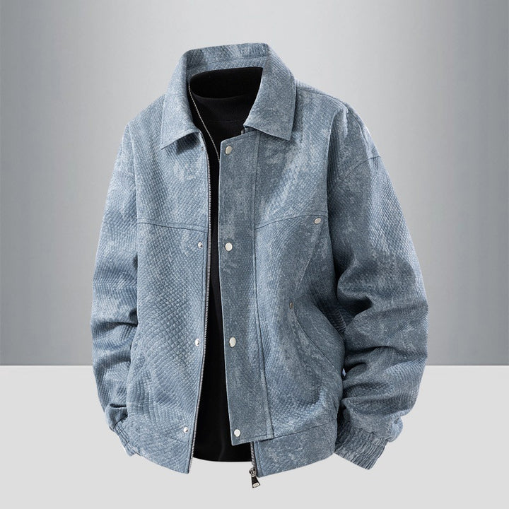 Damen Schlangenleder-Look Freizeitjacke Echo Archiv