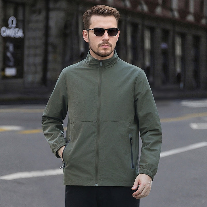 Herren Leichte Windjacke Echo Archiv