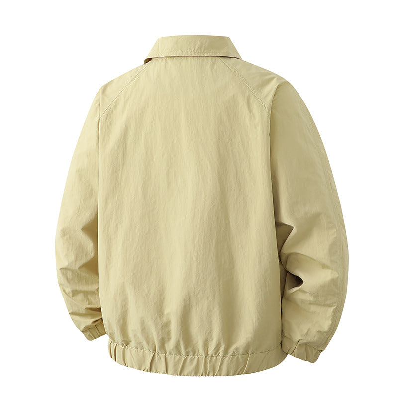 Herren Leichte Übergangsjacke mit hohem Kragen Echo Archiv