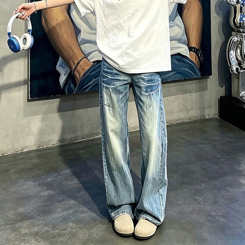 Damen Weit geschnittene Jeans Echoarchiv
