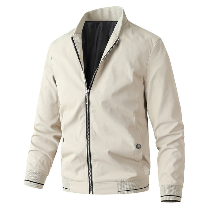 Herren modische Bomberjacke mit sportlichem Design und elastischen Bündchen Echoarchiv