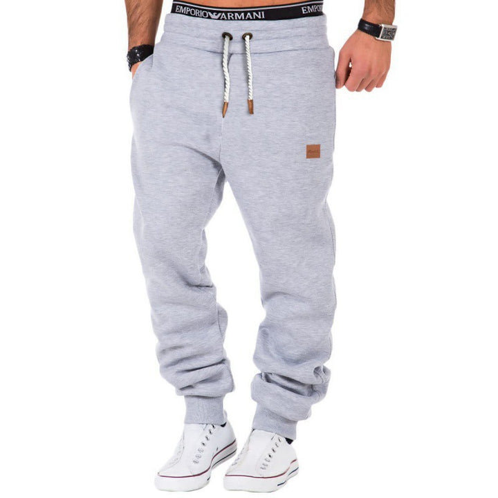 Herren bequeme Sweatpants mit regulärer Passform und elastischem Bund Echoarchiv