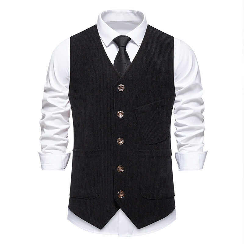 Herren elegante Weste im klassischen Design Echoarchiv