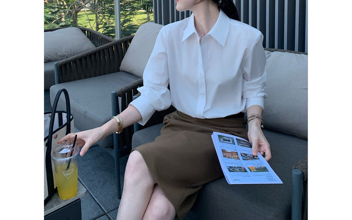 Damen Elegante und lässige Bluse Echoarchiv
