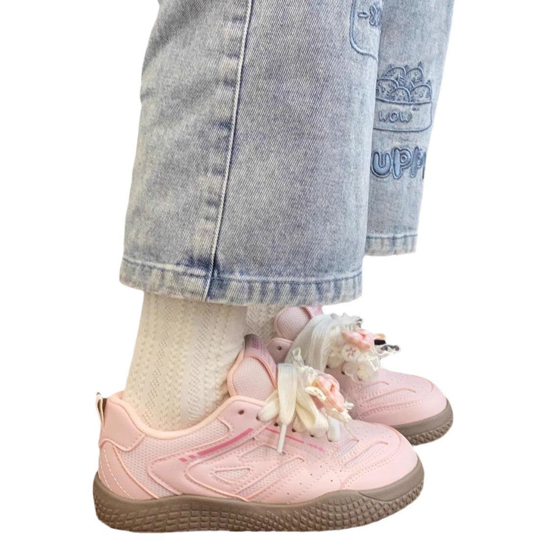 Damen Sneakers mit verspieltem Schleifen-Design von Echo Archiv