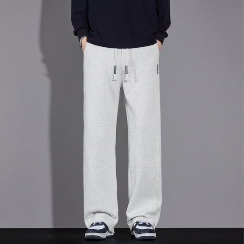 Herren Locker geschnittene Sweatpants mit Kordelzug und geradem Bein Echo Archiv