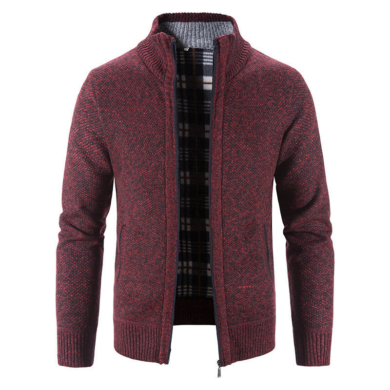 Herren Strickjacke mit innovativem wärmeisolierendem Innenfutter Echoarchiv