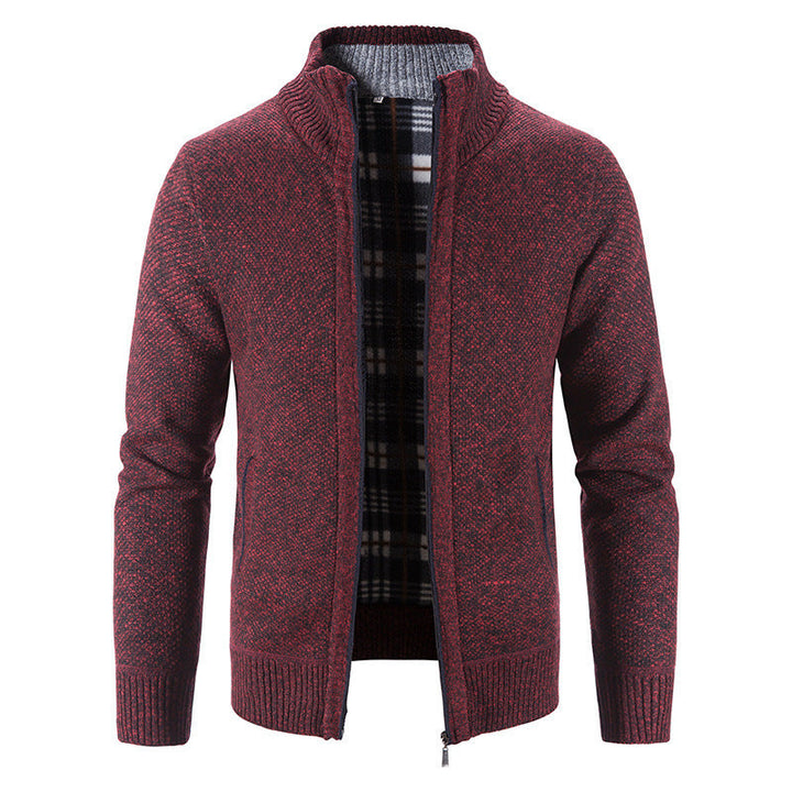 Herren Strickjacke mit innovativem wärmeisolierendem Innenfutter Echoarchiv