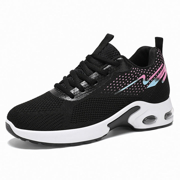 Damen Sportliche Luftpolster Sneakers mit atmungsaktivem Mesh-Obermaterial Echo Archiv