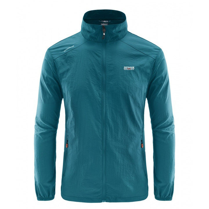 Herren Leichte Outdoor-Jacke mit hohem Kragen Echo Archiv