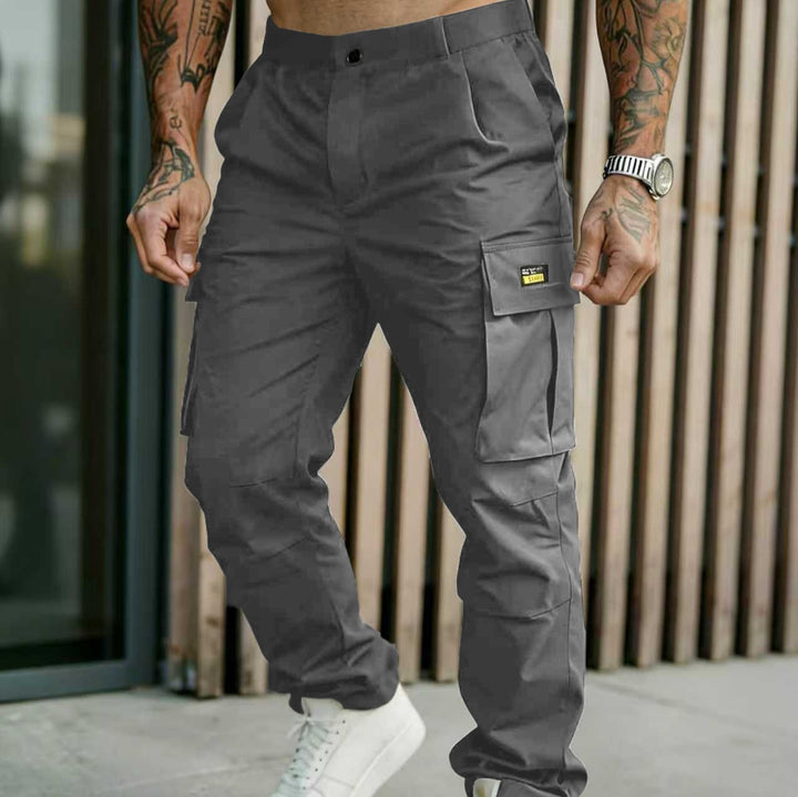 Herren Cargohose mit konisch zulaufendem Bein und Multifunktions‑Taschen Echo Archiv