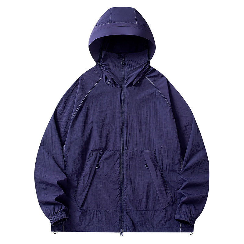 Herren Leichte wetterfeste Jacke Echo Archiv