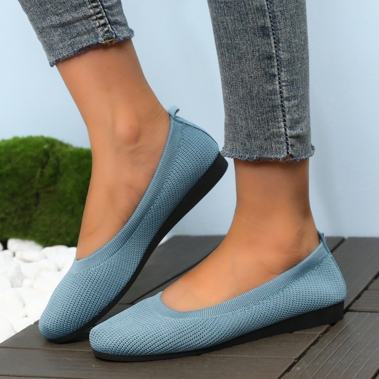 Damen Bequeme Slip-On Ballerinas Echoarchiv