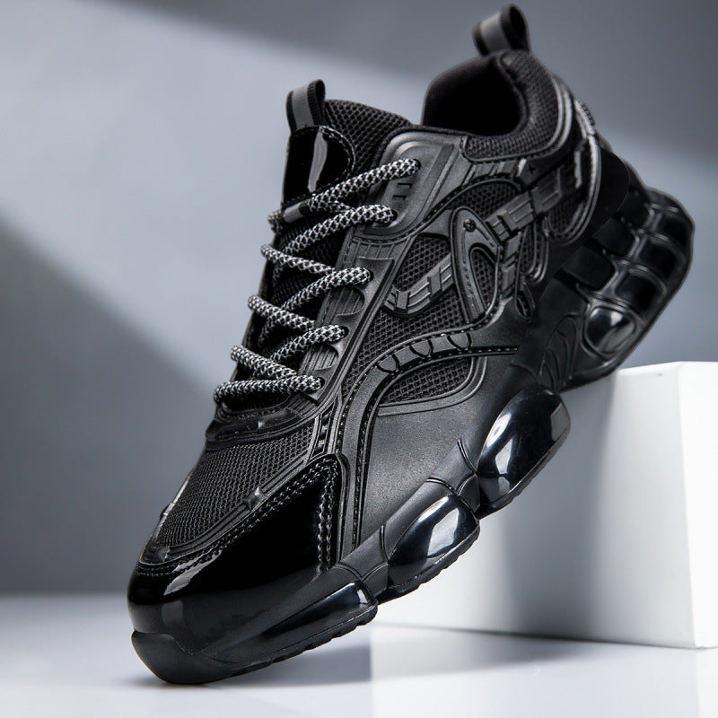 Herren Sportlicher Chunky-Sneaker mit glänzenden Overlays und gedämpfter Luftkissen-Sohle Echoarchiv