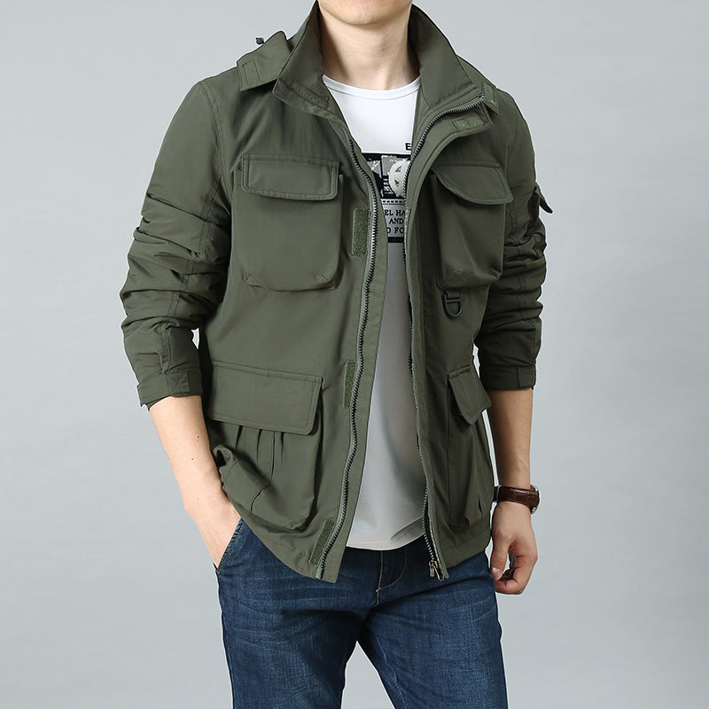Herren Vielseitige Utility-Jacke Echo Archiv