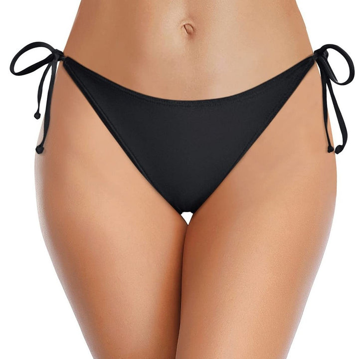 Damen Hochgeschnittenes Bikini-Höschen mit seitlichen Bindebändern Echo Archiv