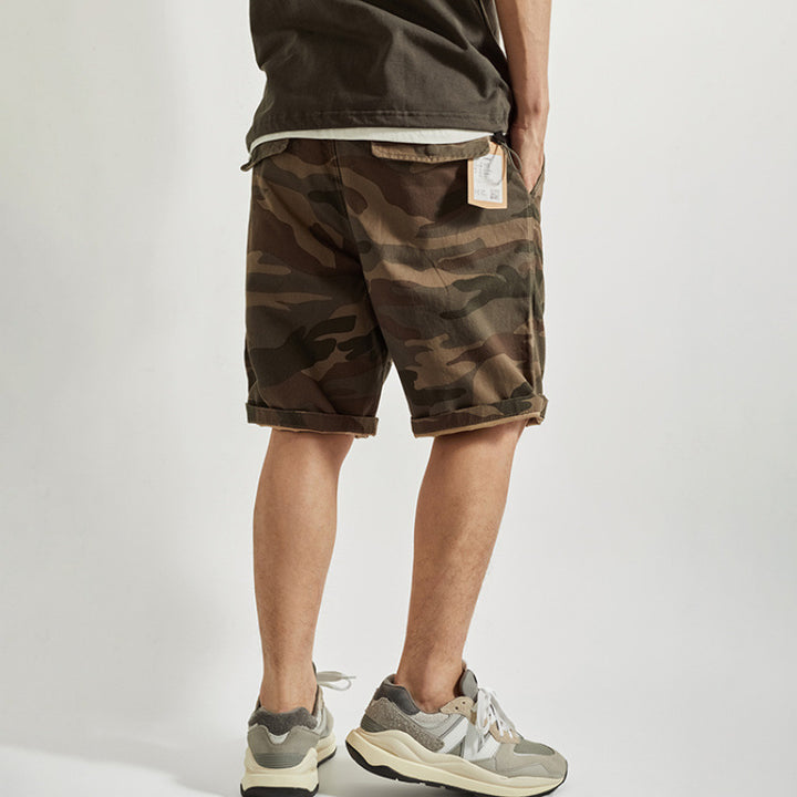 Herren Cargo-Shorts mit funktionalen Taschen und strapazierfähigem Material Echoarchiv